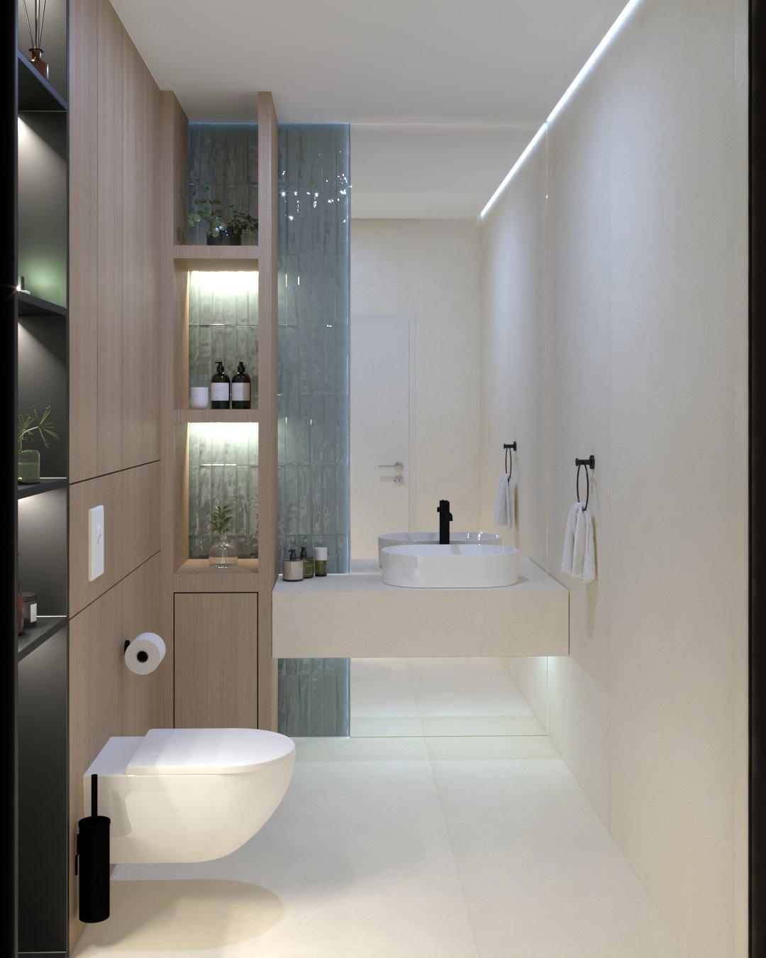 Scandi Light Corridor